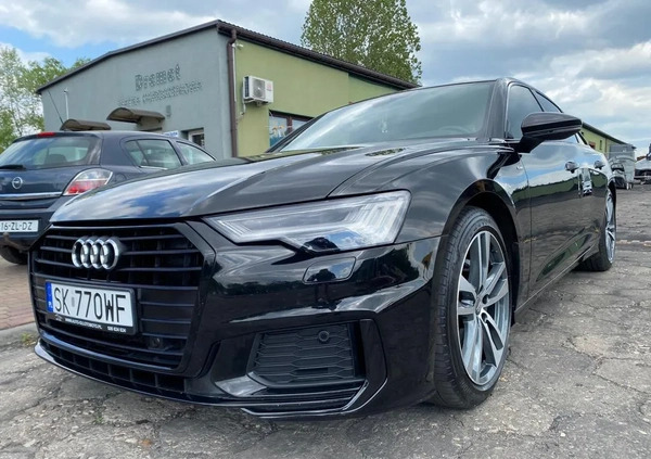 Audi A6 cena 149900 przebieg: 125000, rok produkcji 2019 z Poręba małe 56